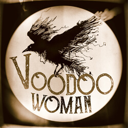 Logo De Bluesband Voodoo Woman uit Raalte